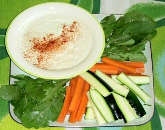 same recipe just no chickpeas!
